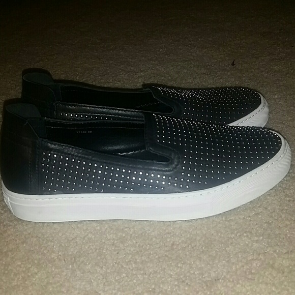 Rachel Zoe Shoes - Rachel Zoe real Leather studded nwt sneakers